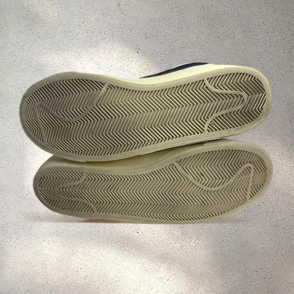 Nike Blazer Low Pro Club FJ3694-100 White Black Men’s Size 8 Sneakers - Picture 8 of 8